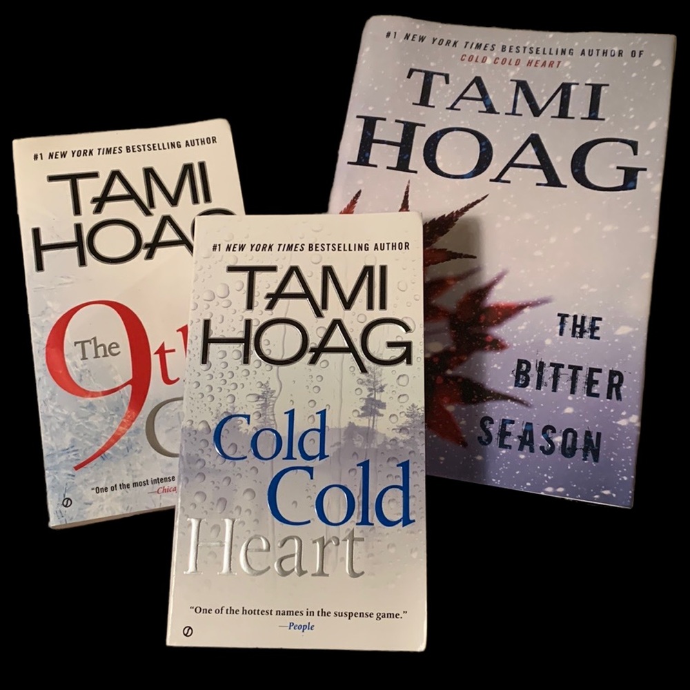 Set of 3 Tami Hoag